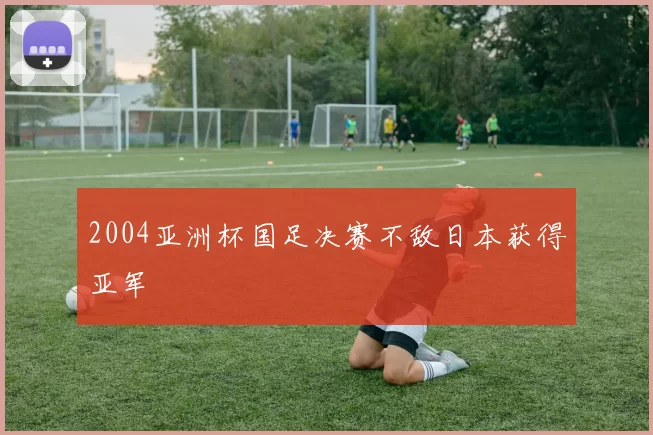 2004亚洲杯国足决赛不敌日本获得亚军