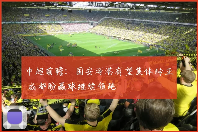 中超前瞻：国安海港有望集体转正 成都盼赢球继续领跑